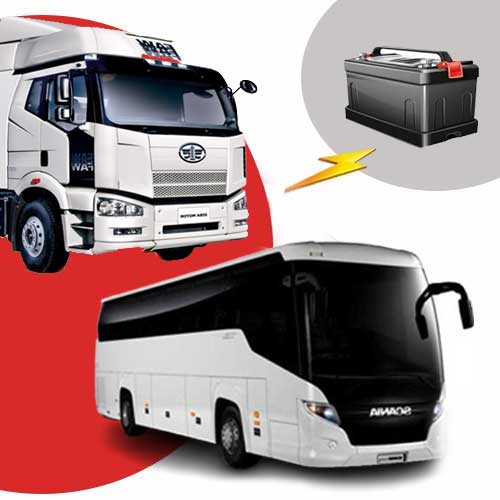 فروش باتری ماشین سنگین در اردبیل